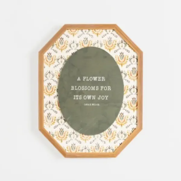 Wall Quotes & Signs-Kirkland's Home A Flower Blossoms Floral Wall Plaque Green/White