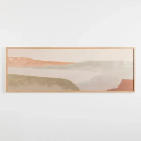 Framed Art-Kirkland's Home Abstract Desert Framed Art Print White/Multi