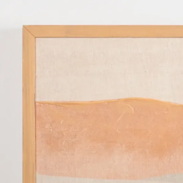 Framed Art-Kirkland's Home Abstract Desert Framed Art Print White/Multi