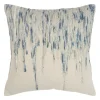 Pillows-Kirkland's Home Abstract Dripping Pillow Blue
