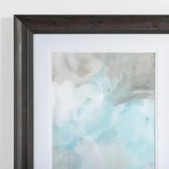 Framed Art-Kirkland's Home Abstract Seascape Ii Framed Art Print Blue