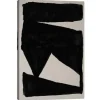 Canvas Art-Kirkland's Home Abstract Walk Giclee Canvas Art Print, 26X40 In. Black/White