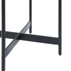 Accent & End Tables-Kirkland's Home Acacia Wood Round Tray Top Side Table Brown