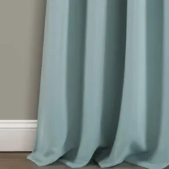 Curtains & Drapes-Kirkland's Home Acme Blackout Curtain Panel Set, 84 In. White
