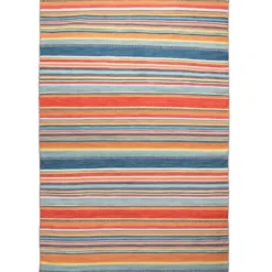 Outdoor Rugs-Kirkland's Home Adelaide Diamond Outdoor Area Rug, 6X9 Brown