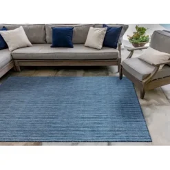 Outdoor Rugs-Kirkland's Home Adelaide Diamond Outdoor Area Rug, 7X9 Brown