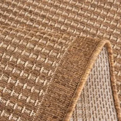 Outdoor Rugs-Kirkland's Home Adelaide Woven Outdoor Area Rug, 7X9 Brown