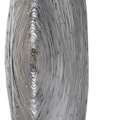 Sconces-Kirkland's Home Adrienne Steel Spiral Sconce Silver