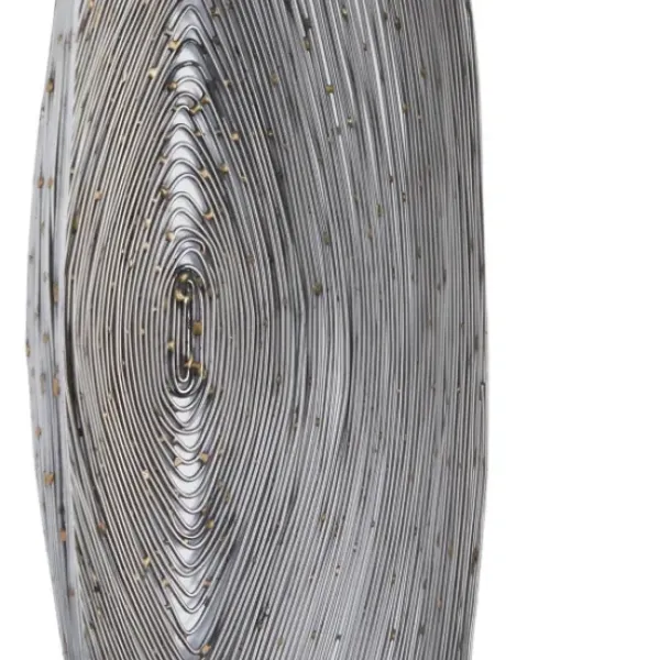 Sconces-Kirkland's Home Adrienne Steel Spiral Sconce Silver