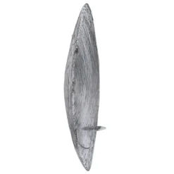 Sconces-Kirkland's Home Adrienne Steel Spiral Sconce Silver