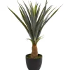 Trees & Topiaries-Kirkland's Home Agave In Planter, 30 In.