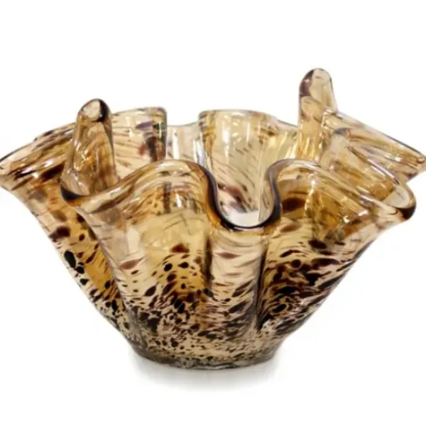 Decorative Bowls & Jars-Kirkland's Home Aged Black Distressed Canoe Bowl Black/Silver