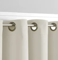 Curtains & Drapes-Kirkland's Home Alabaster Blackout 2-Pc. Curtain Panel Set, 63 In. White
