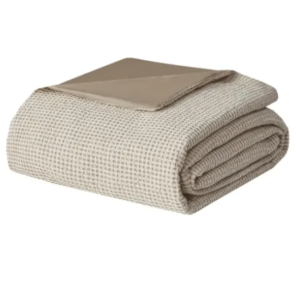 Duvets-Kirkland's Home Alaya 3-Pc. California King Waffle Duvet Set Ivory