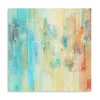 Canvas Art-Kirkland's Home Alley Walls Canvas Art Print Blue/Yellow