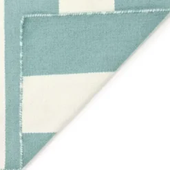 Outdoor Rugs-Kirkland's Home Aloha Blue Geometric Indoor/Outdoor Area Rug, 6X9 Blue/Gray