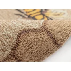Outdoor Rugs-Kirkland's Home Aloha Ivory Geometric Indoor/Outdoor Area Rug, 3X5 Ivory/Gray