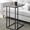 Accent & End Tables-Kirkland's Home And Black C-Table Gray