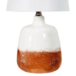 Table Lamps-Kirkland's Home And Bronze Ceramic Table Lamp White