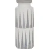 Vases-Kirkland's Home And Gold Ribbed Mod Vases, Set Of 2 White