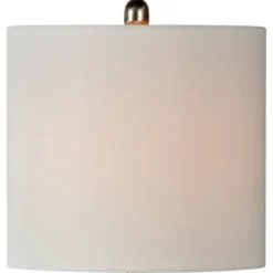 Table Lamps-Kirkland's Home And Gray Textured Table Lamps, Set Of 2 White