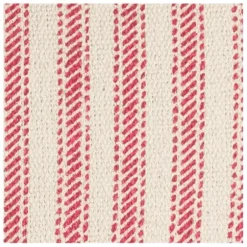 Pillows-Kirkland's Home And Natural Ticking Stripe Pillow Red