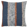 Pillows-Kirkland's Home And Orange Vertical Stripe Throw Pillow Blue