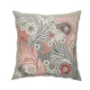 Pillows-Kirkland's Home And Pink Feather Garden Cotton Pillow Gray
