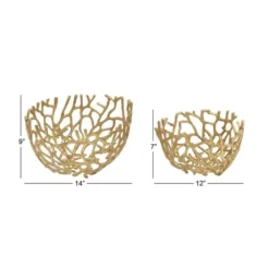 Decorative Bowls & Jars-Kirkland's Home And White Embossed Diamond Jars, Set Of 2 Black