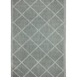 Outdoor Rugs-Kirkland's Home Andros Reef Captiva Outdoor Area Rug, 7X9 Blue/Tan