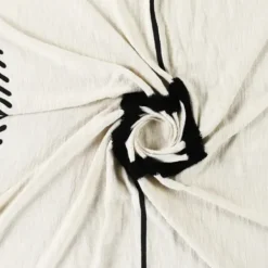 Blankets & Throws-Kirkland's Home Anna Black And White Diamond Throw White/Black