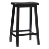 Bar Stools & Counter Height Stools-Kirkland's Home Antique Bar Stool Black