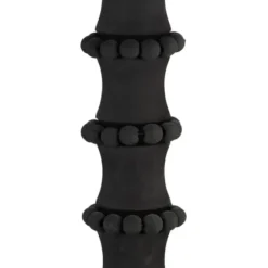 Candle Holders-Kirkland's Home Antique Beaded Column Candle Holder, 13 In. Black