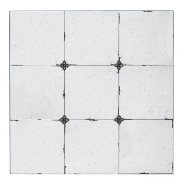 Decorative Mirrors-Kirkland's Home Antique Black Floral Panel Square Mirror