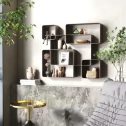 Shelves-Kirkland's Home Antique Bronze Rada Wall Shelf