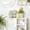 Wall Storage-Kirkland's Home Antique Gold 2-Pc. Long Wire Basket Set, 17 In.