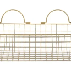 Wall Storage-Kirkland's Home Antique Gold 2-Pc. Wire Basket Set