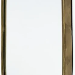 Decorative Mirrors-Kirkland's Home Antique Metal Frame Oval Wall Mirror Gold