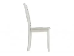 Dining Chairs-Kirkland's Home Antique Washed Wood Dining Chairs, Set Of 2 White