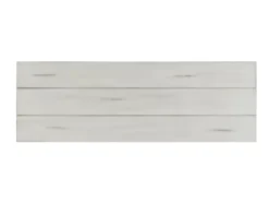 Benches & Ottomans-Kirkland's Home Antique Washed Wood Dining Bench White