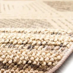 Outdoor Rugs-Kirkland's Home Antiqued Ivory Copper Outdoor Area Rug, 7X11 Yellow/Ivory