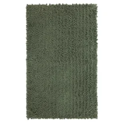 Bathroom Rugs-Kirkland's Home Arctic Memory Foam Chenille Bath Mat, 34 In. White