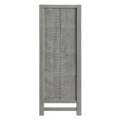 Dressers & Chests-Kirkland's Home Arden Wood 5-Drawer Chest Gray