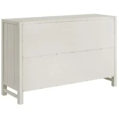 Dressers & Chests-Kirkland's Home Arden Wood 6-Drawer Dresser White