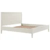 Beds & Headboards-Kirkland's Home Arden Wood Panel King Bed White
