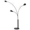 Floor Lamps-Kirkland's Home 3-Arm Adjustable Floor Lamp Black