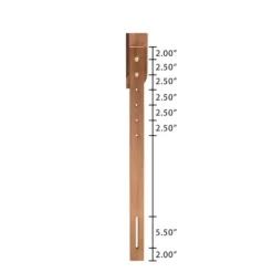 Beds & Headboards-Kirkland's Home Ash Walnut Wood Panel Twin Headboard Brown