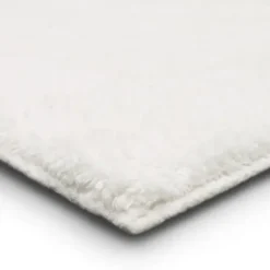 Bathroom Rugs-Kirkland's Home Asymmetrical Cotton Bath Mat, 60 In. Gray