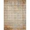 Outdoor Rugs-Kirkland's Home Auckland Damask Outdoor Runner, 2X7 Gray