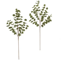 Stems & Bouquets-Kirkland's Home Autumn Eucalyptus Stems, Set Of 2 Green